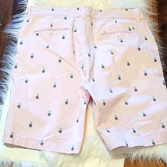 Free planet chino shorts, pineapple pink for mens. Size:34 - Picture 8 of 12